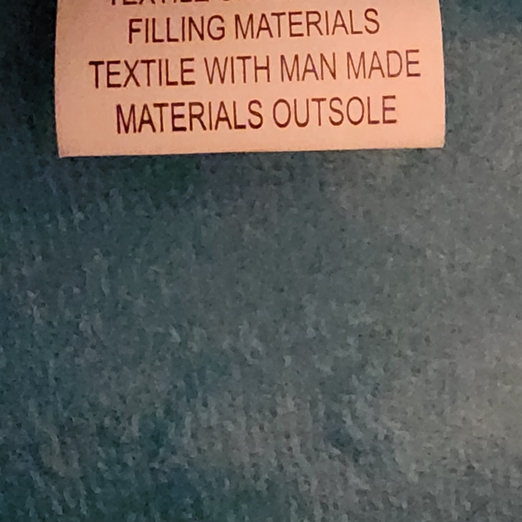 Disney Stitch Blue Slippers Size 9 Adult - Picture 3 of 3